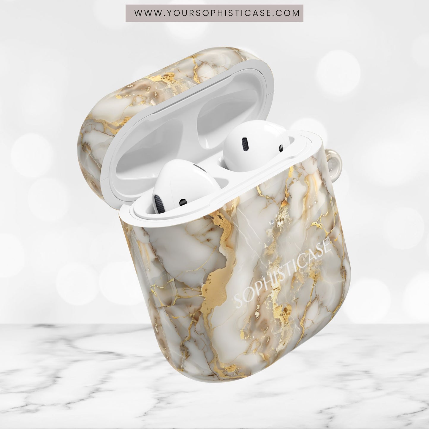 AirPod Cases - Gold Rush in Aurum
