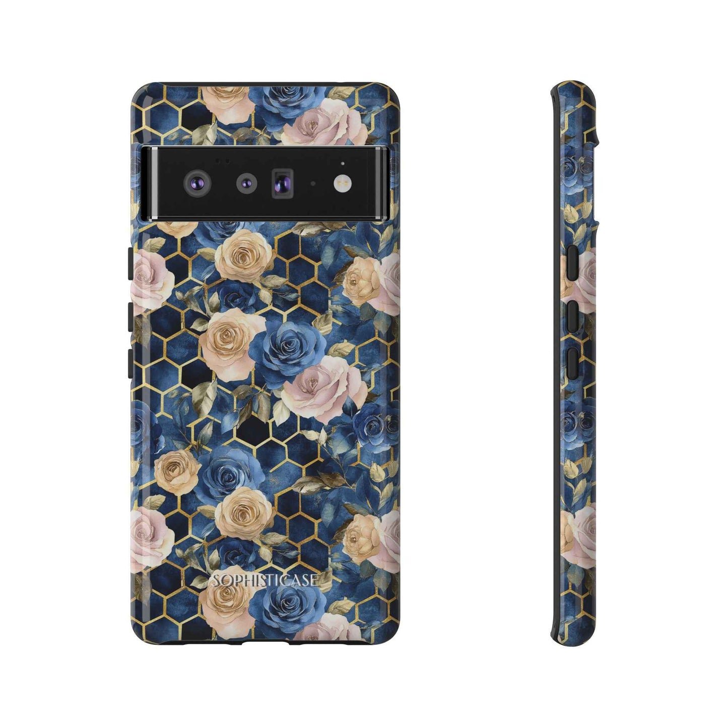 Royal Floral in Midnight Rose - Tough Phone Case