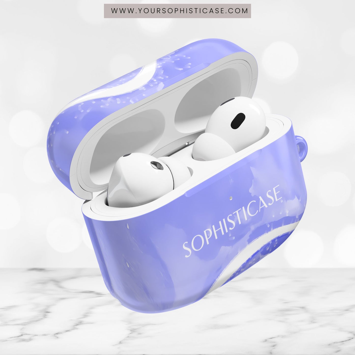 AirPod Cases - Serenity in Light Purple