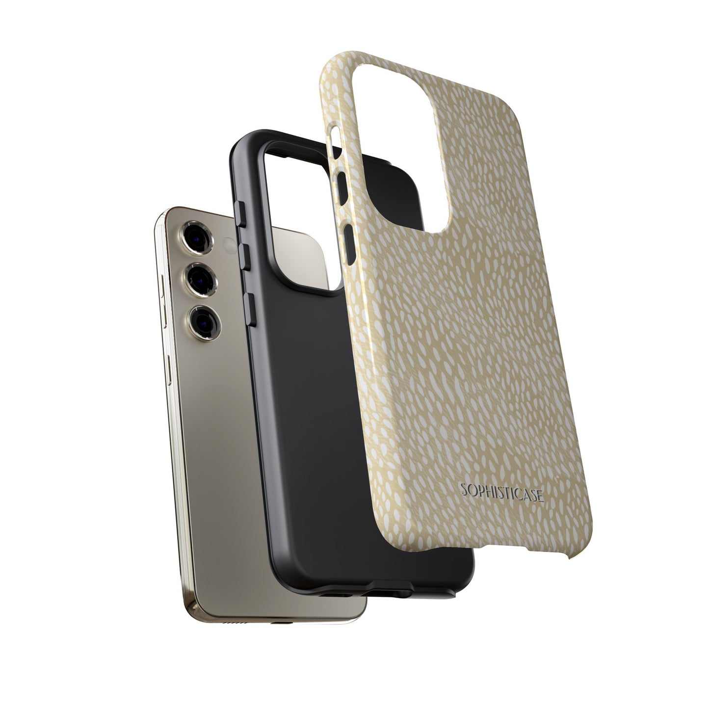 Oh Deer! in Neutral Beige- Tough Phone Case