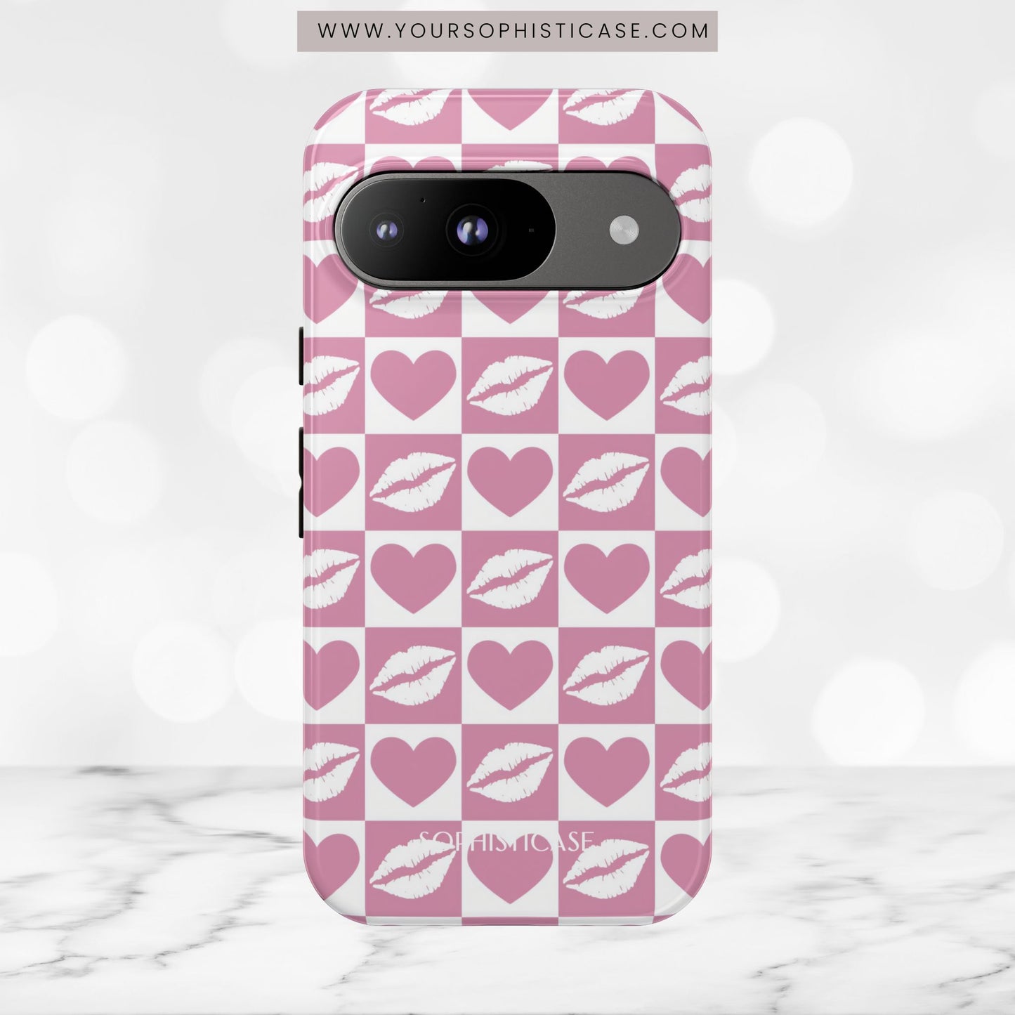 Belle Amie in Pink - Tough Phone Case