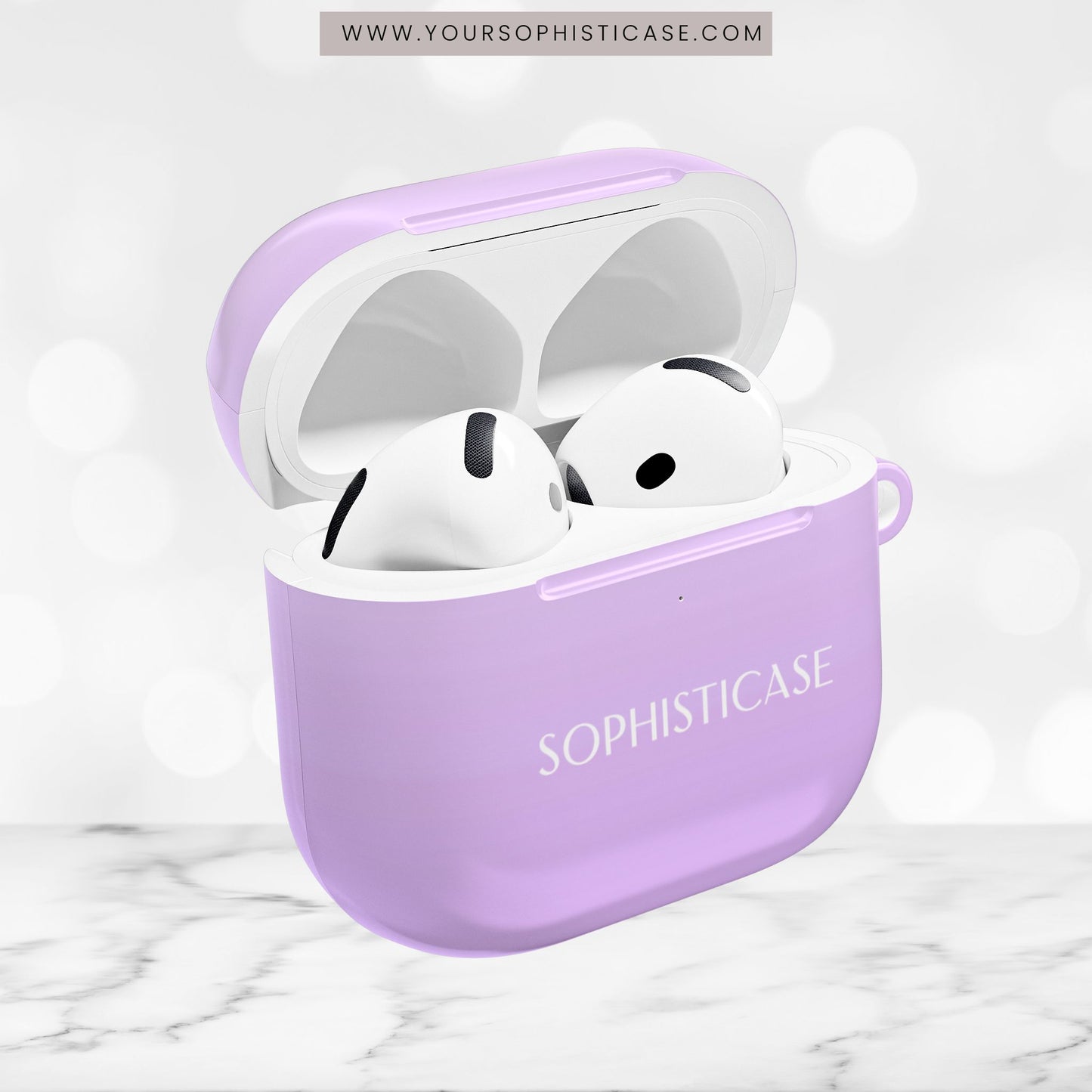 AirPod Cases - Heavenly in Light Purple