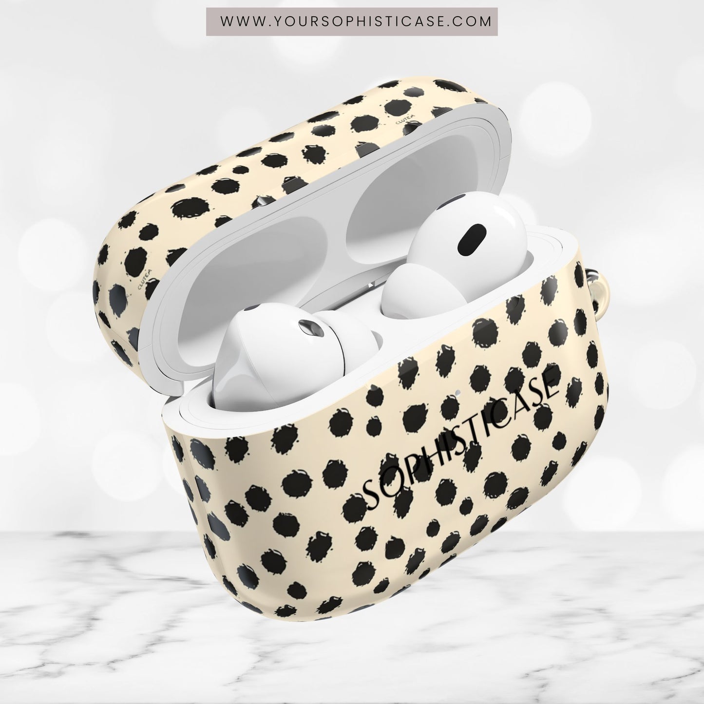 AirPod Cases - Cheetahs and Liars in Beige