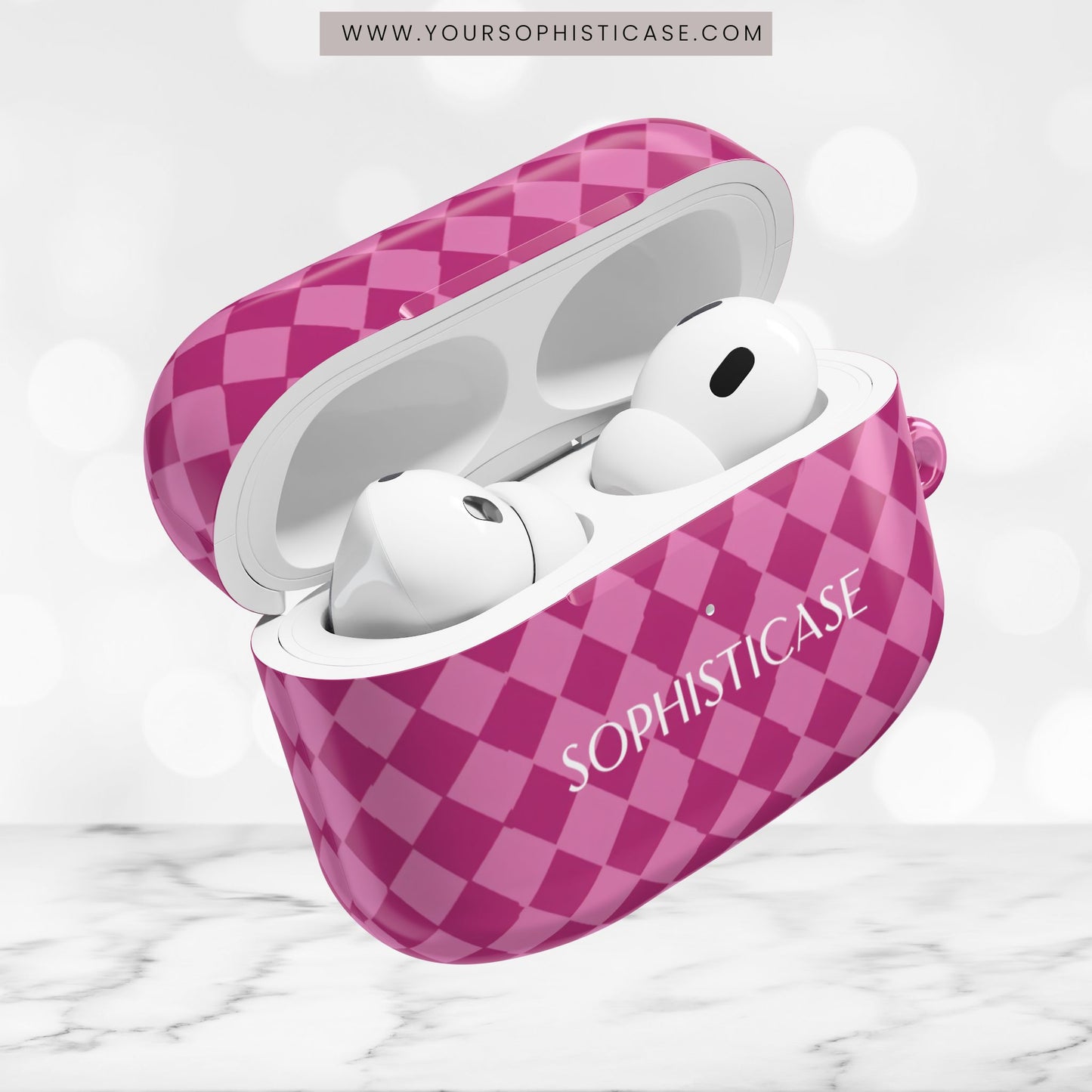 AirPod Cases - Diamond Diva in Plum