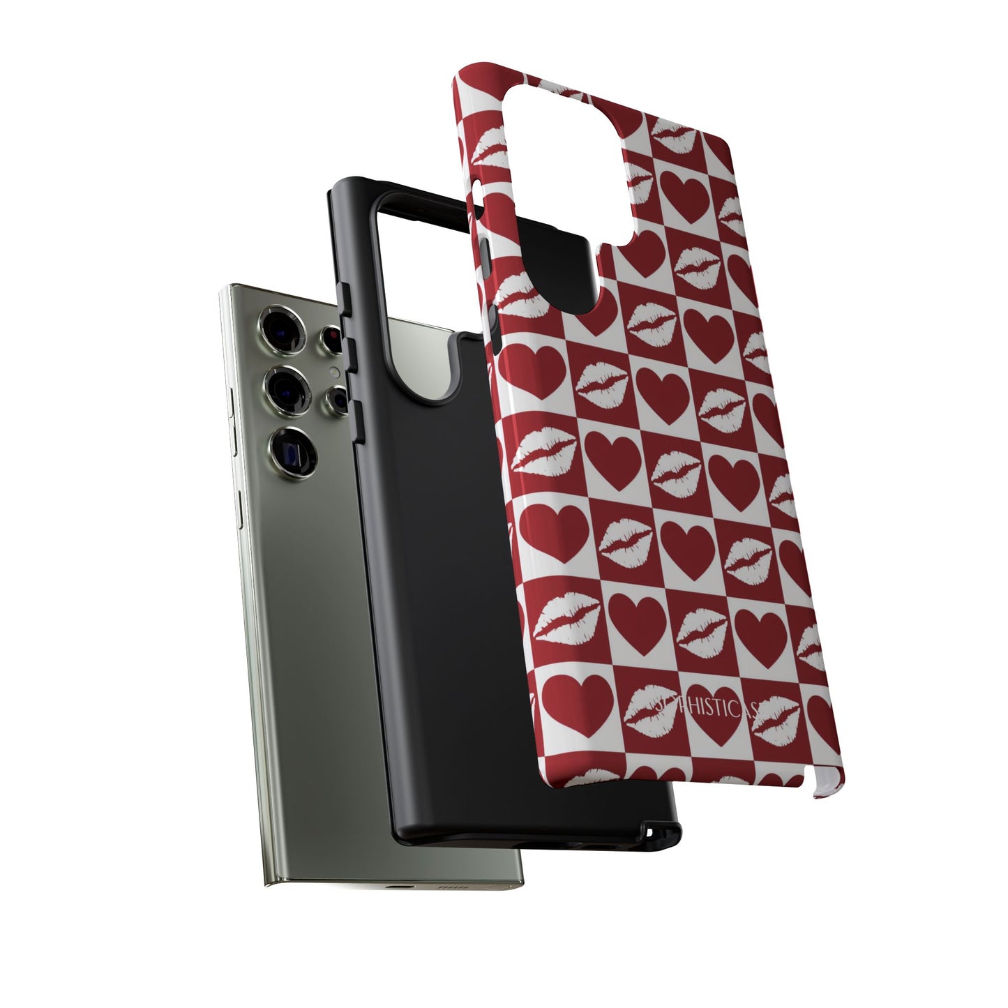 Belle Amie in Red - Tough Phone Case