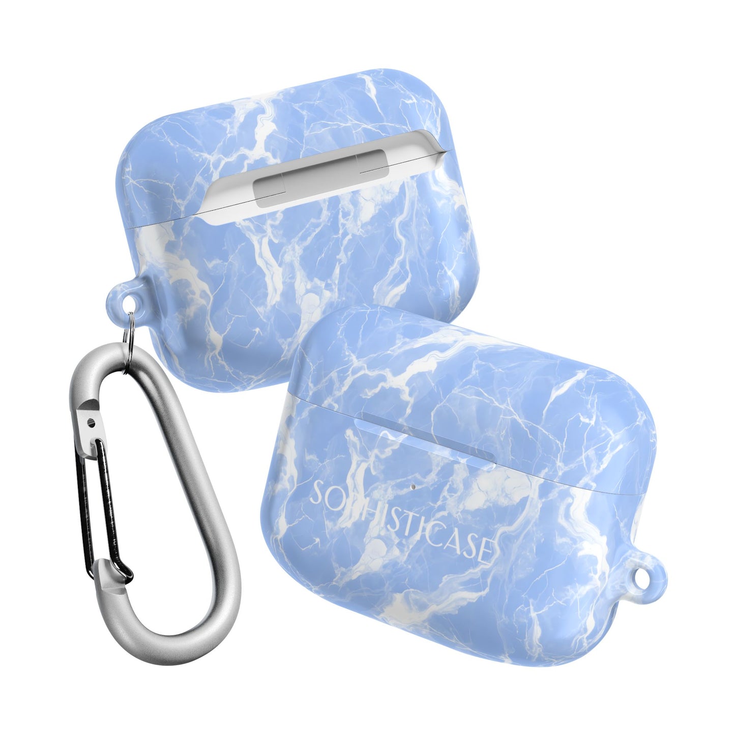 AirPod Cases - Marble Crush in Blue