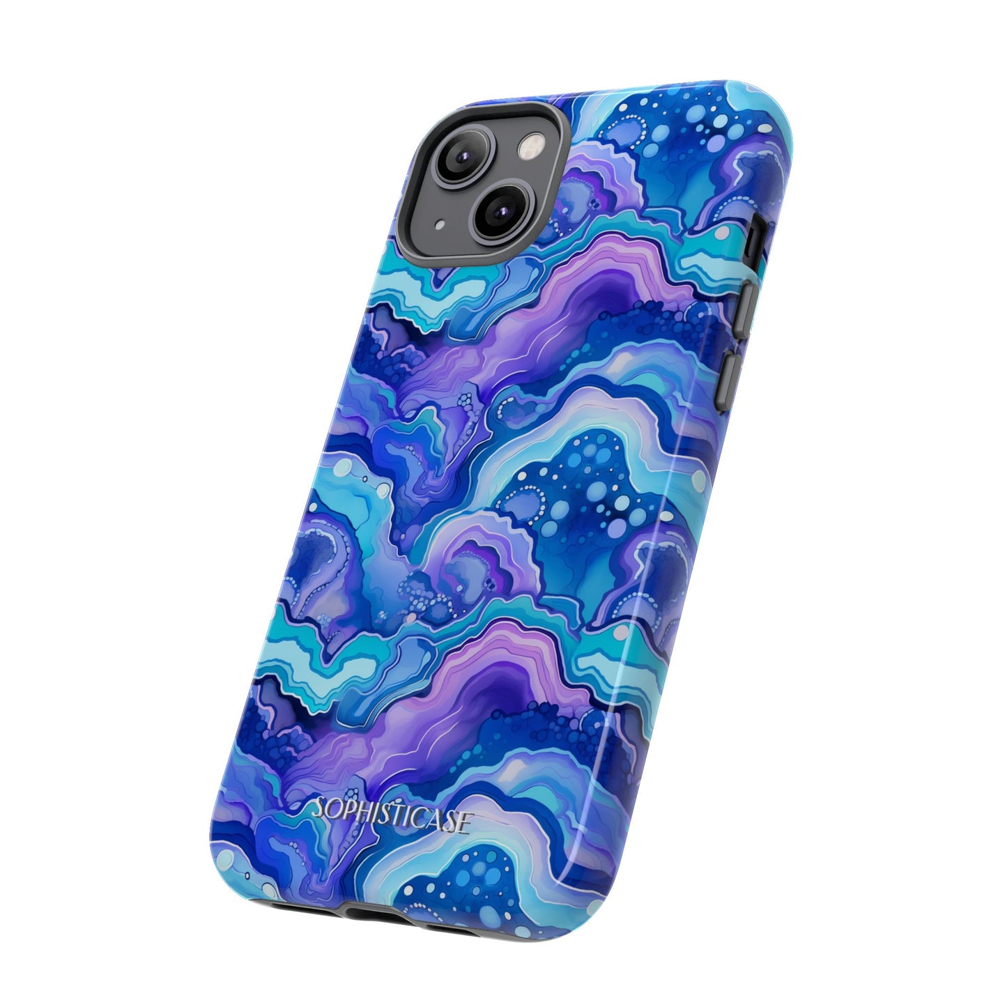 Nightstone in Lapis Wave - Tough Phone Case