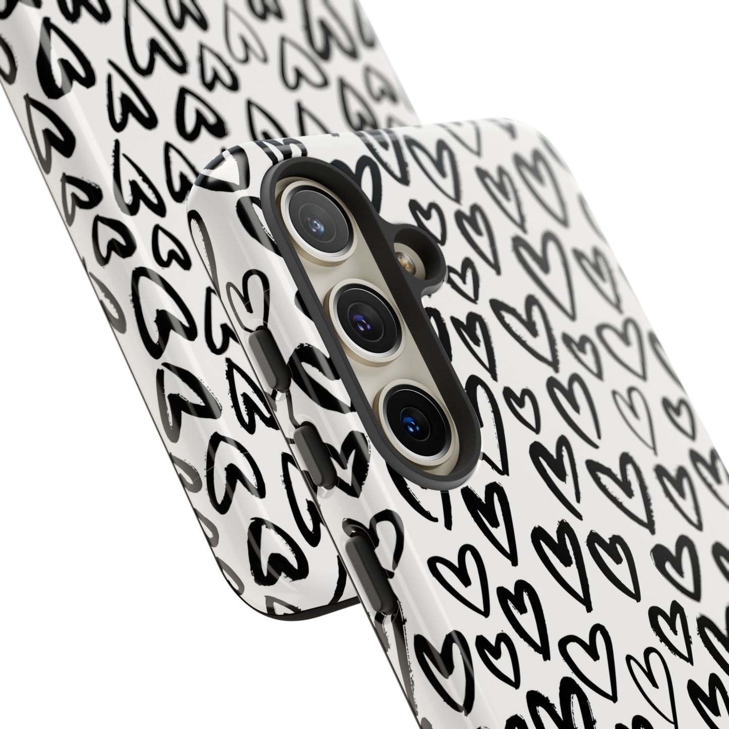 Dark Thoughts in Urban Heart - Tough Phone Case