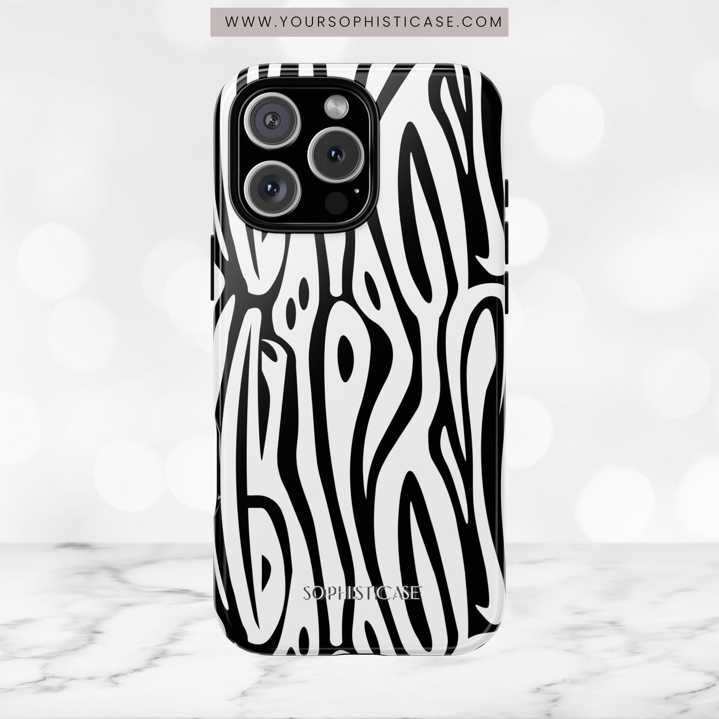 Dark Thoughts in Urban Eclipse - Tough Phone Case