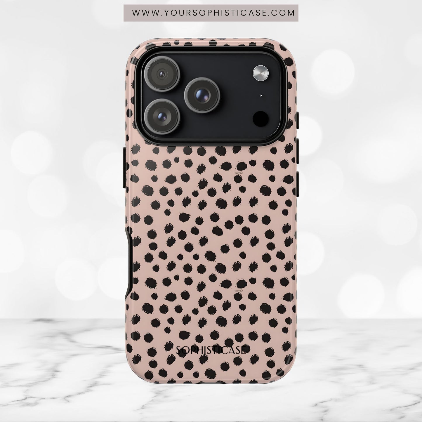 Cheetahs and Liars in Light Brown - Tough Phone Case