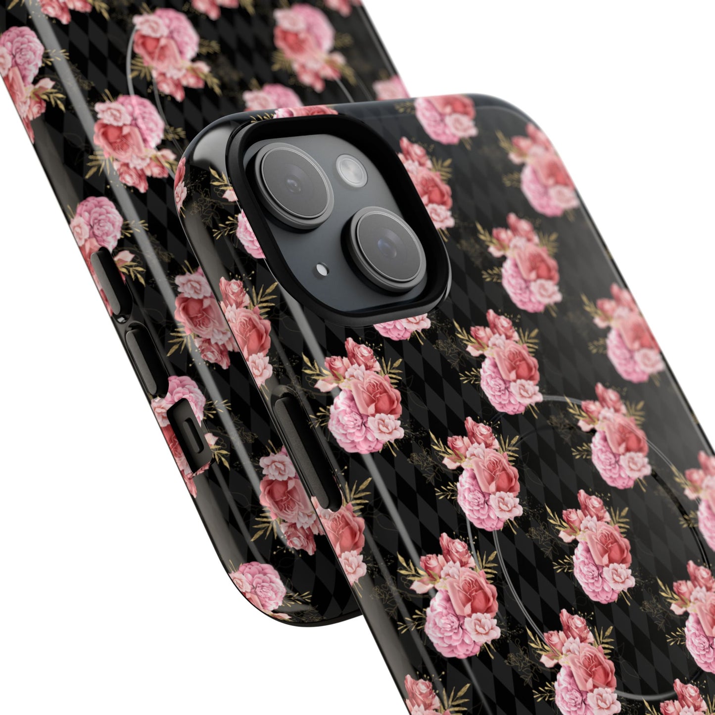 Rose Diamond Romance in Vivienne - Magsafe Phone Case