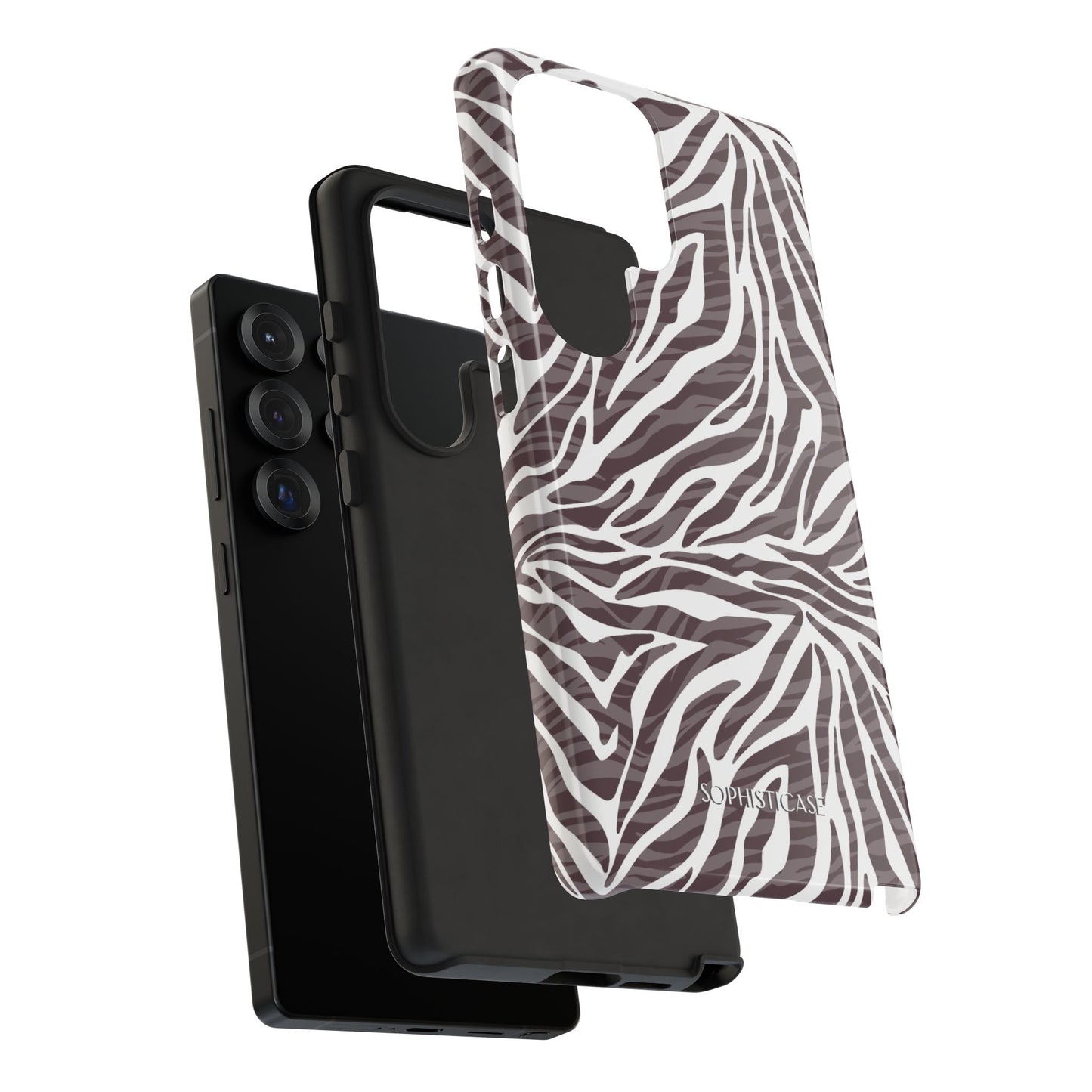 Urban Safari in Coffee - iPhone Case, Samsung Galaxy Case, Google Pixel Case