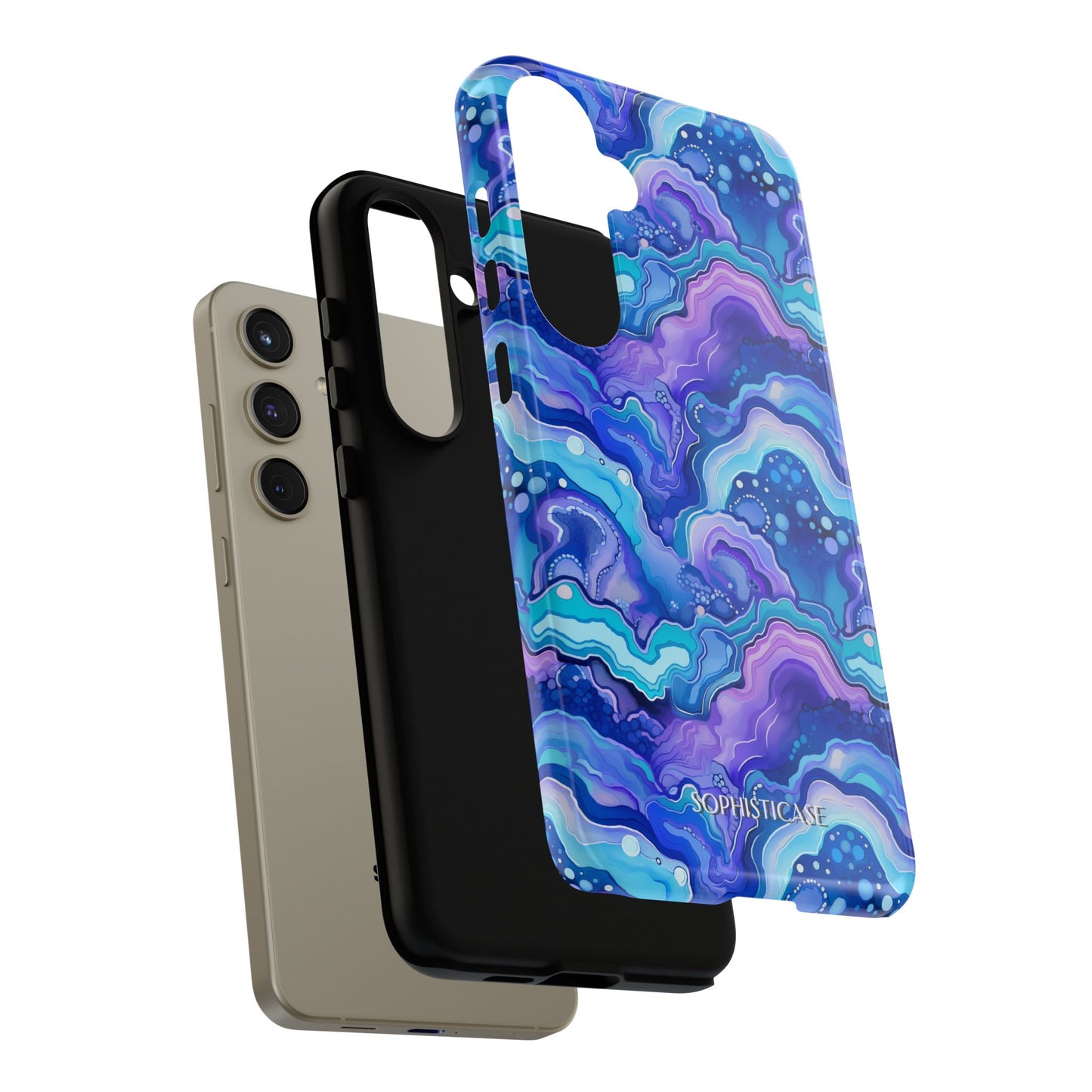 Nightstone in Lapis Wave - Tough Phone Case