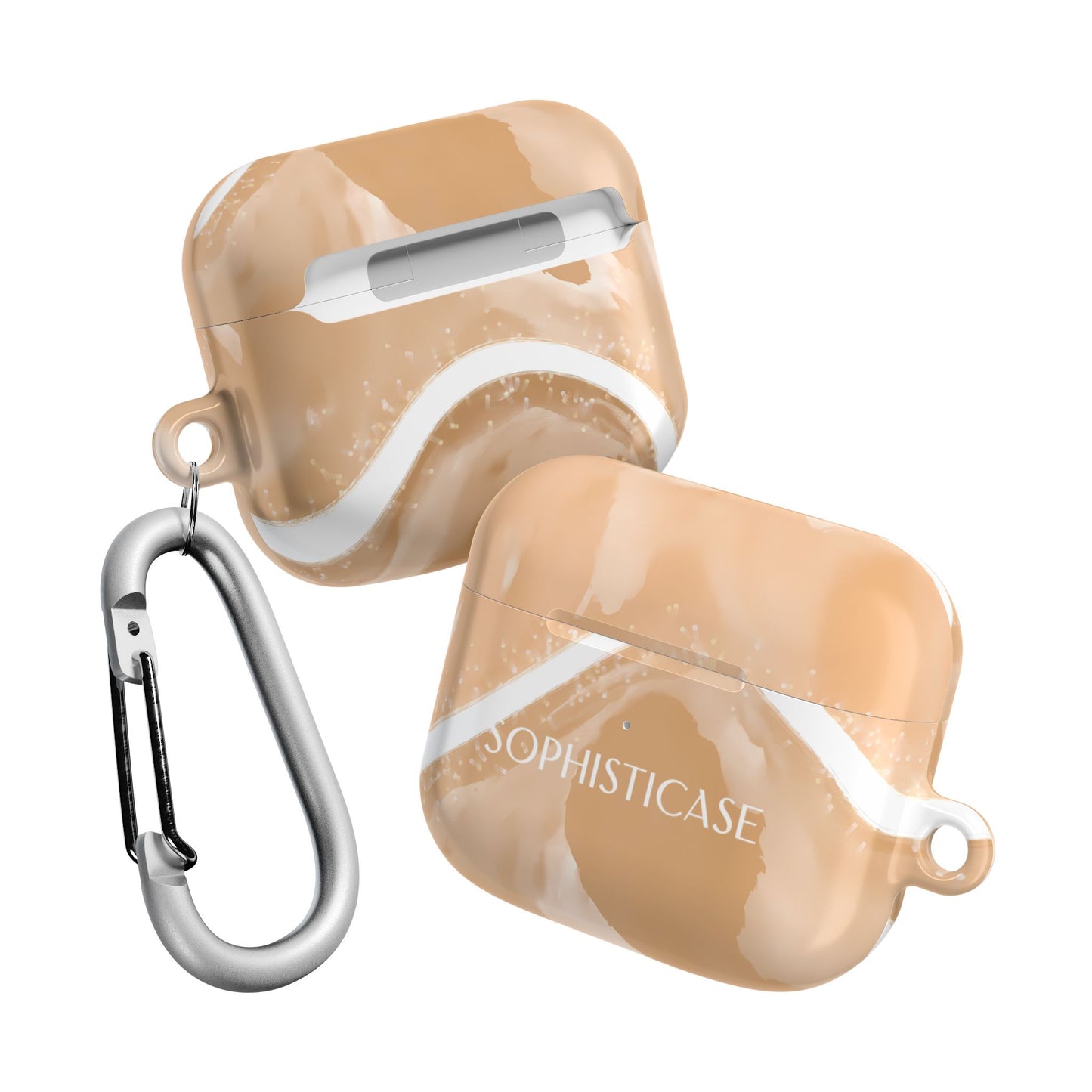 AirPod Cases - Serenity in Neutral Brown