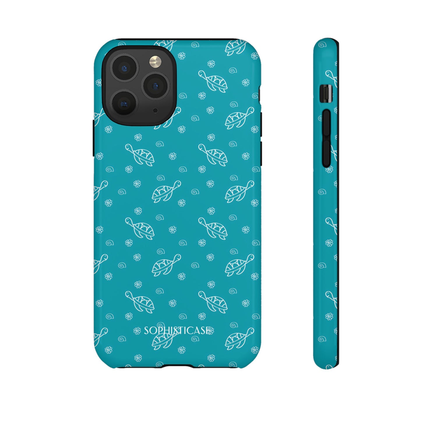 Turtle Island in Aqua - iPhone Magsafe Case