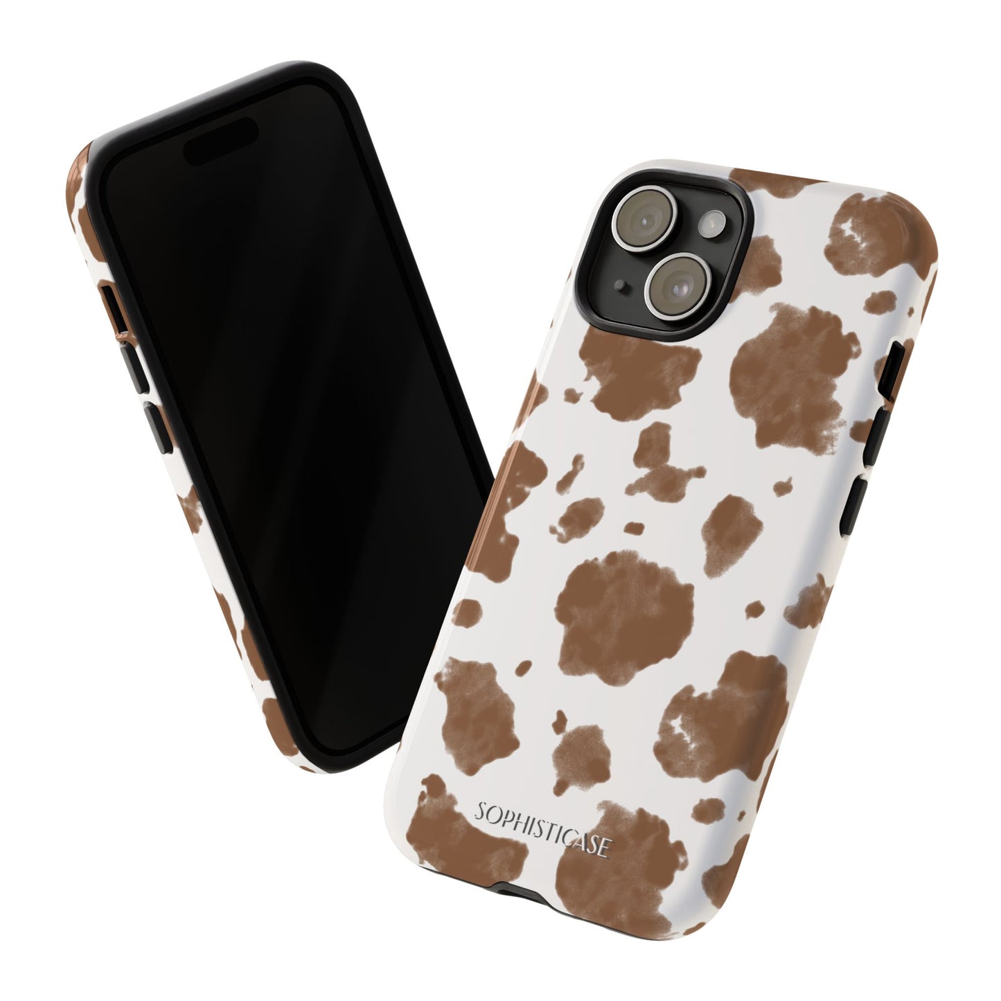 Holy Cow in Brown - iPhone Case