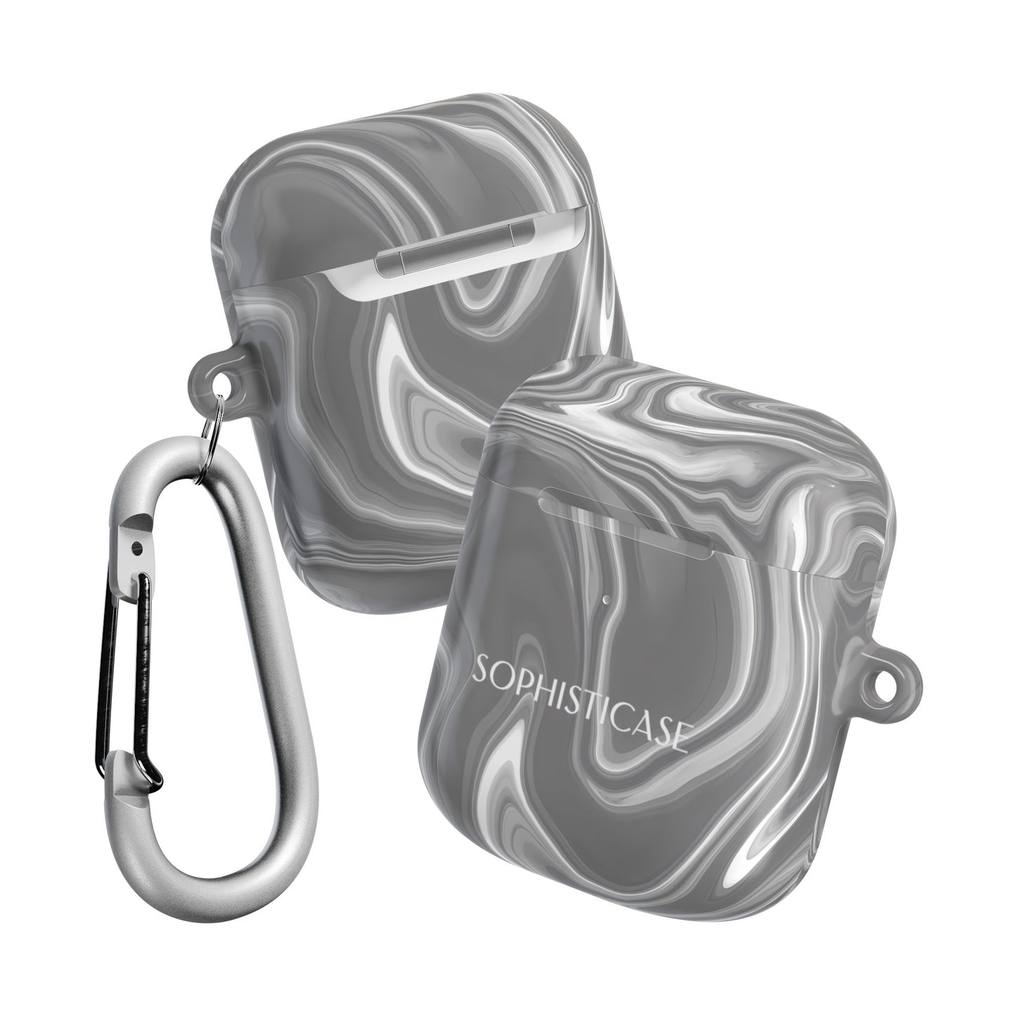 AirPod Cases - Liquid Dreams in Charcoal