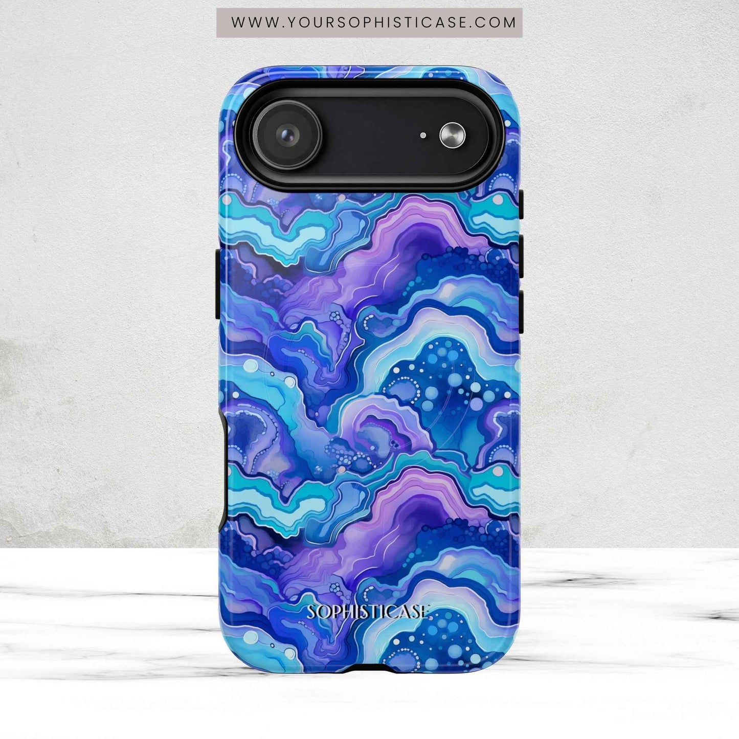 Nightstone in Lapis Wave - Magsafe Case