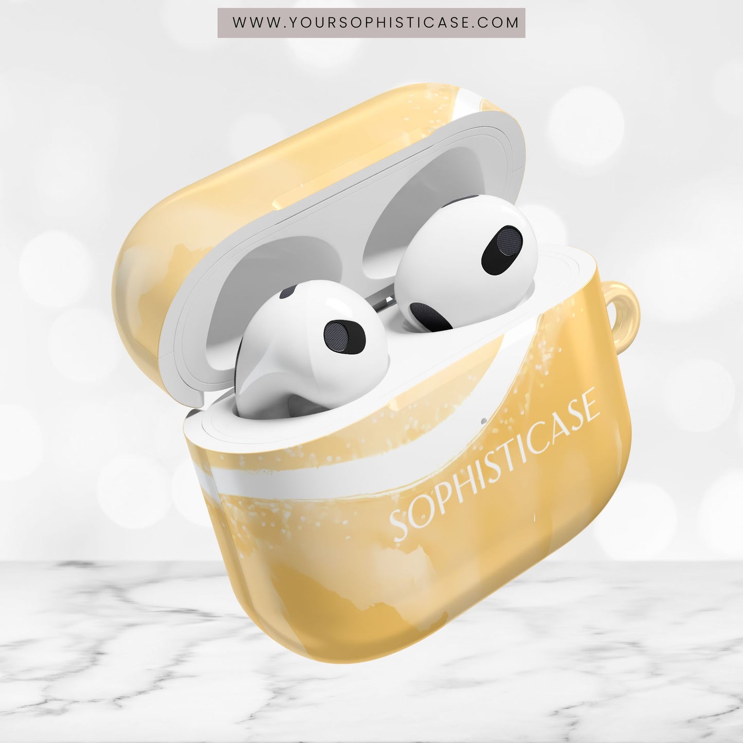 AirPod Cases - Serenity in Yellow