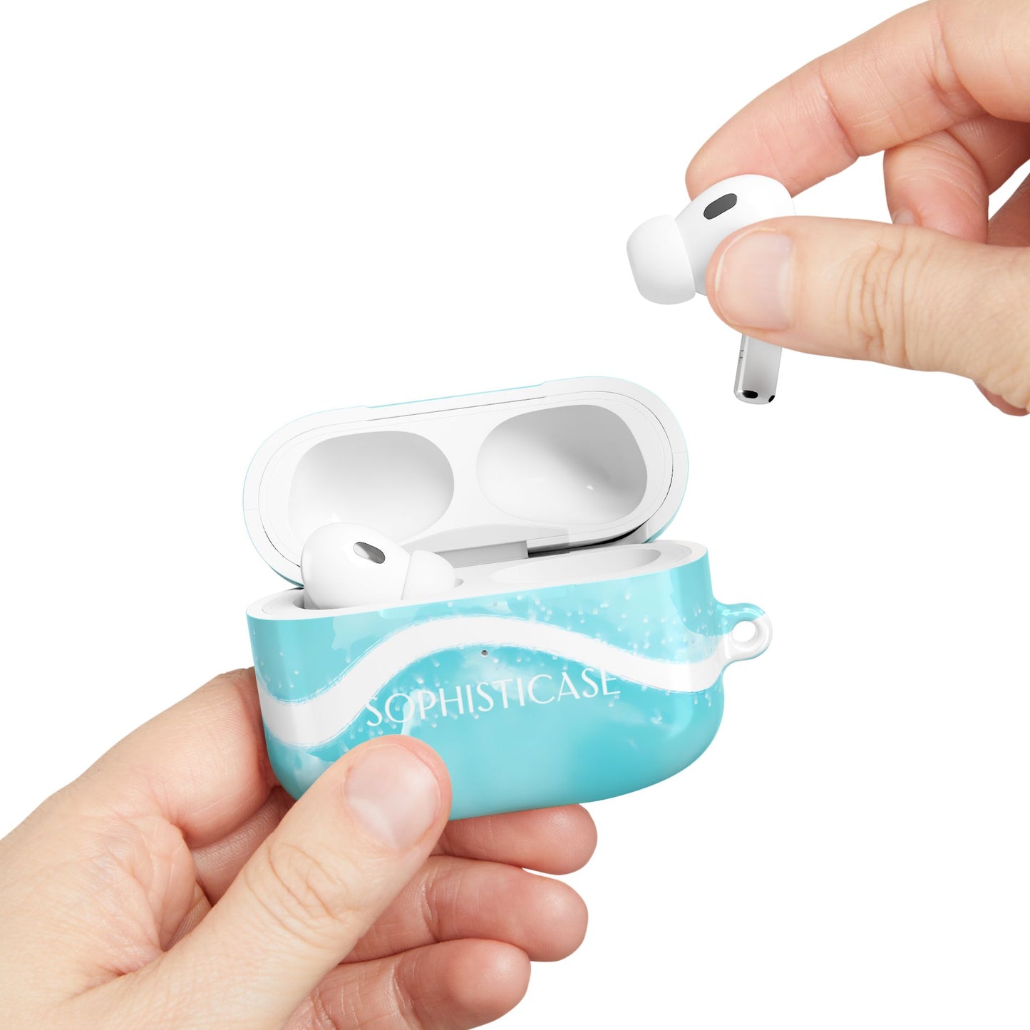 AirPod Cases - Serenity in Aqua