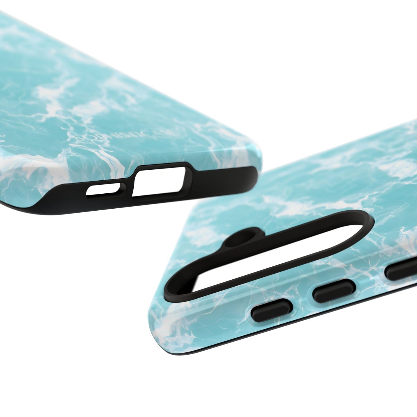 Marble Crush in Aqua - Tough Phone Case