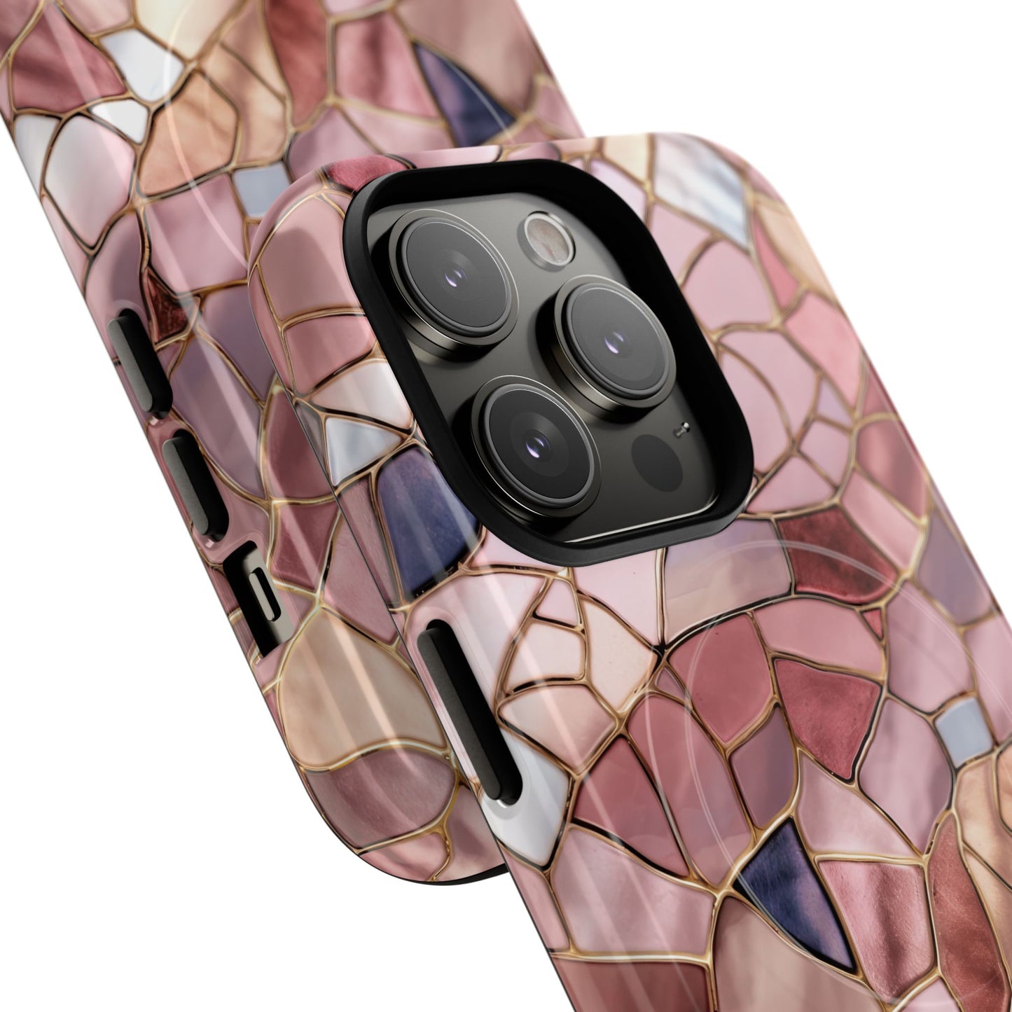 Rose' Runway in Pink Mosaic - Magsafe Case