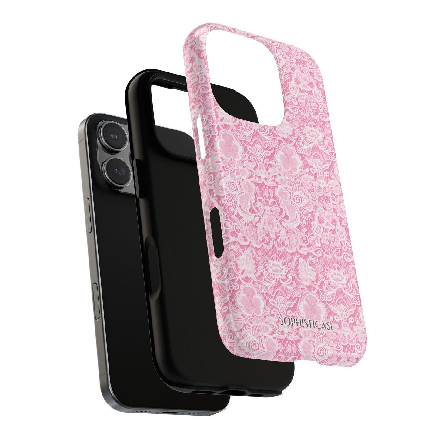 Luxe Lace in Pink - Magsafe Case