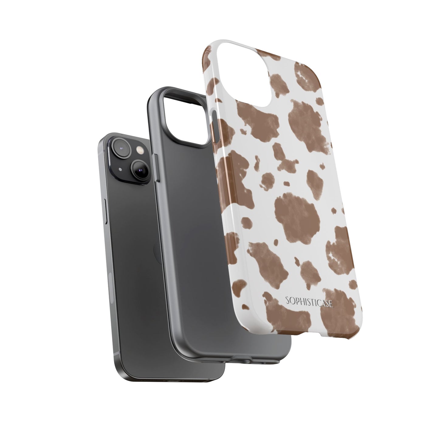 Holy Cow in Brown - iPhone Case