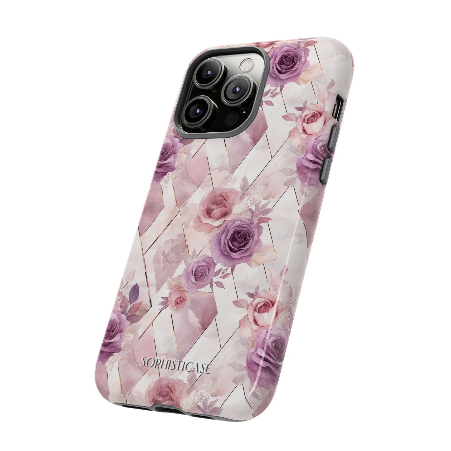 Royal Floral in Mauve Rose - Tough Phone Case
