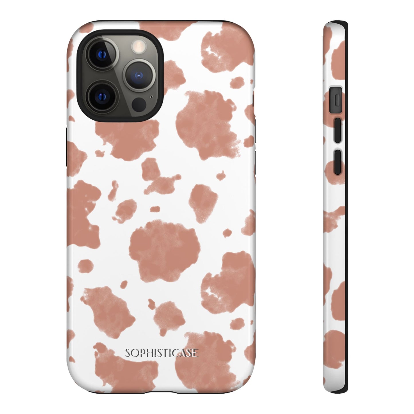 Holy Cow in Light Brown - iPhone Case