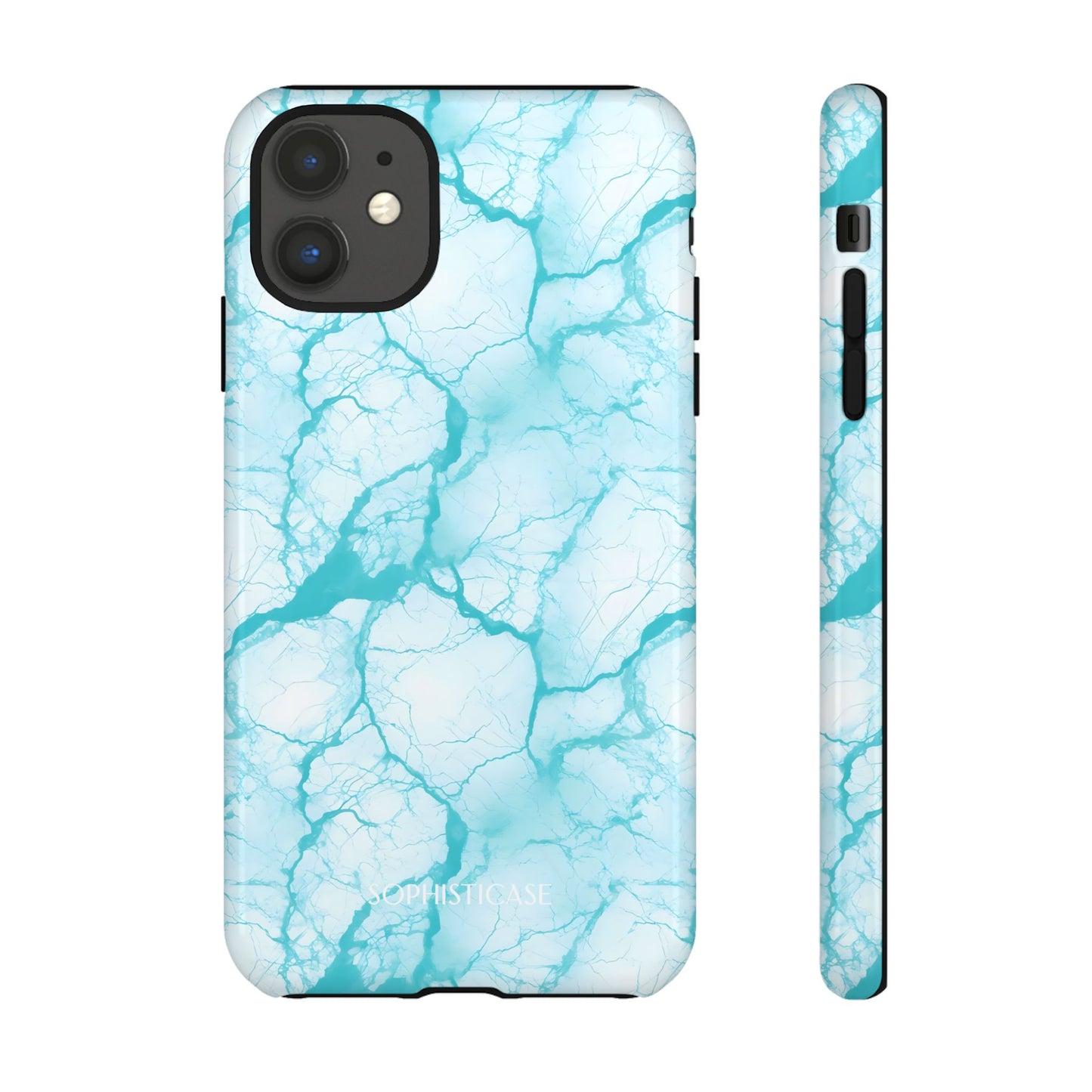 Marble Opulence in Aqua - iPhone Magsafe Case