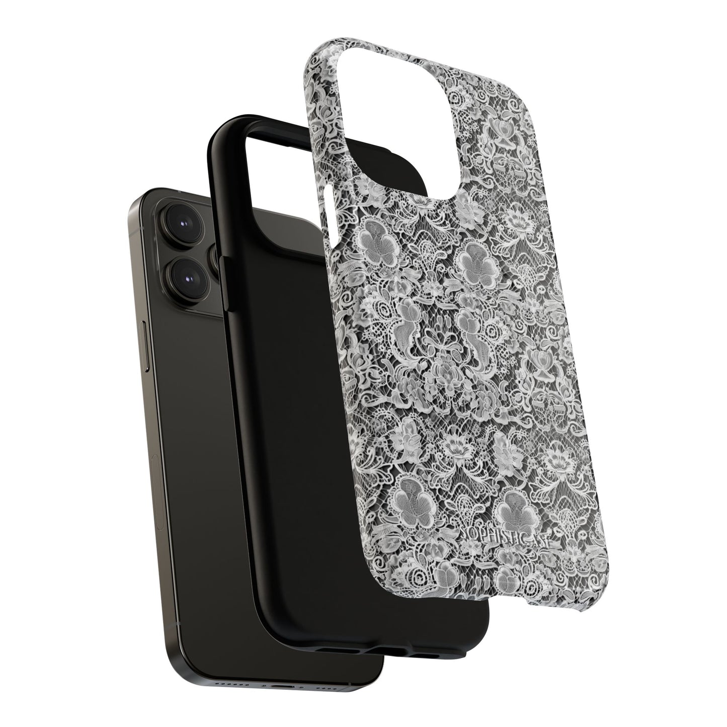 Luxe Lace in Black - Magsafe Case
