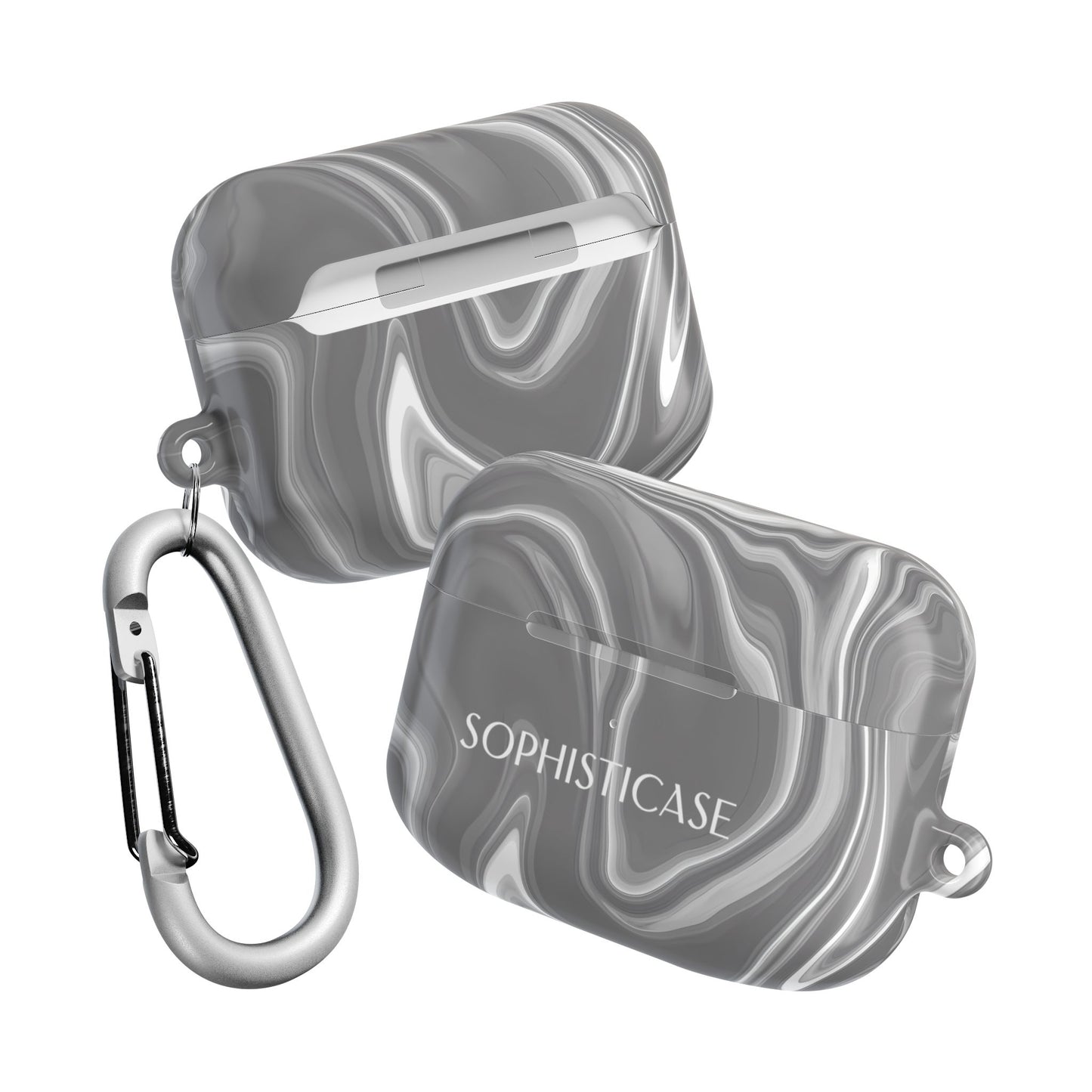 AirPod Cases - Liquid Dreams in Charcoal