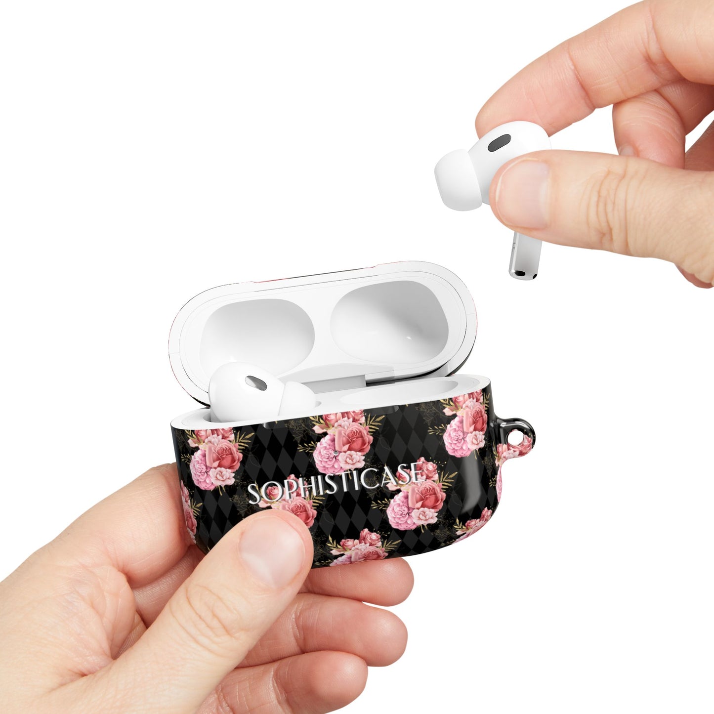 AirPod Cases - Rose Diamond Romance in Vivienne