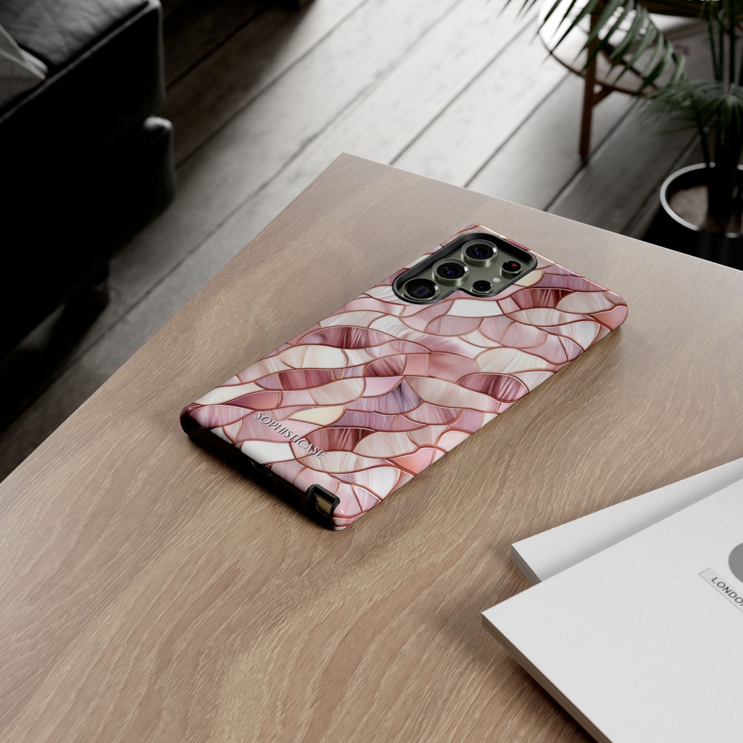 Rose' Runway in Sweet Mosaic - Tough Phone Case