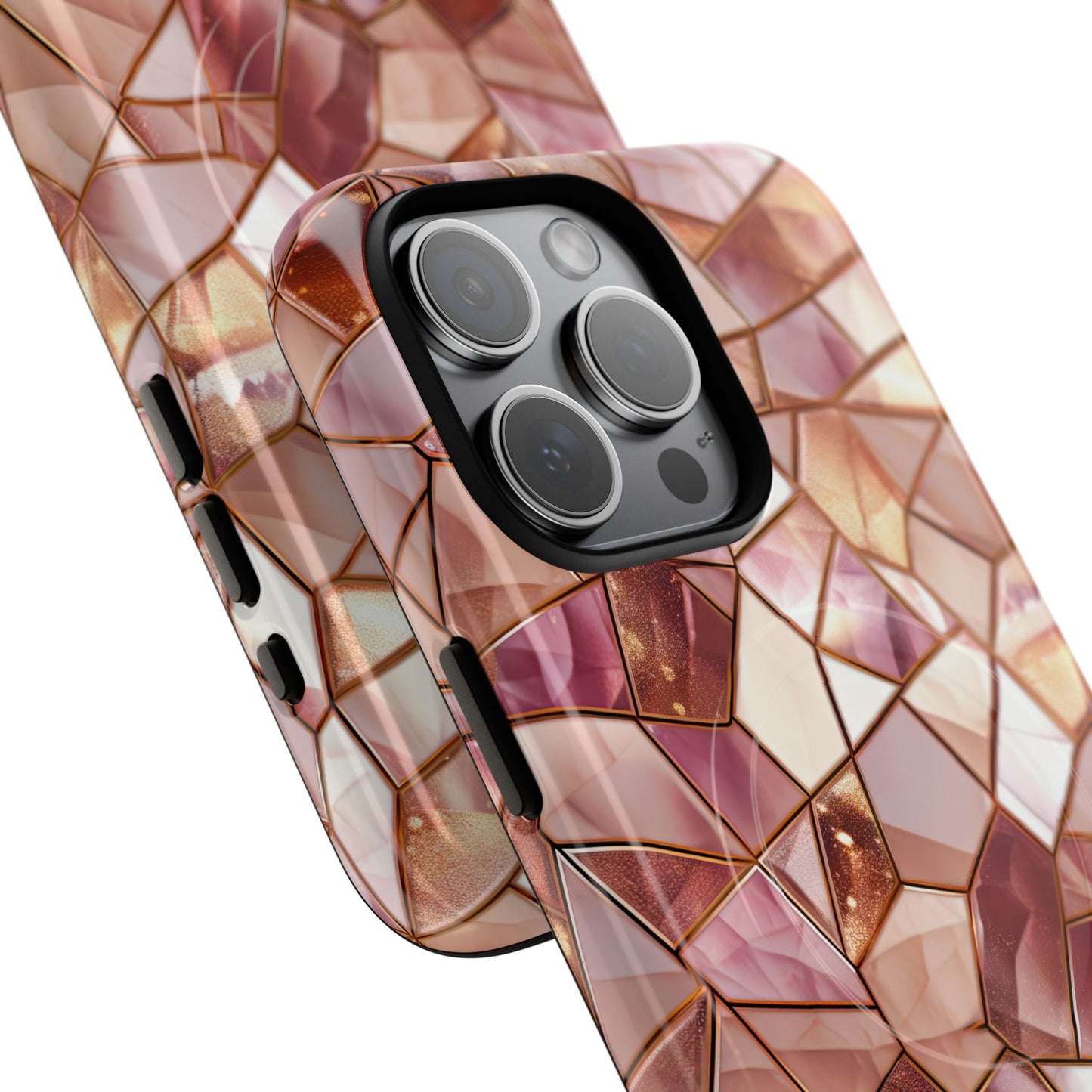 Rose' Runway in Champagne Mosaic - Magsafe Case