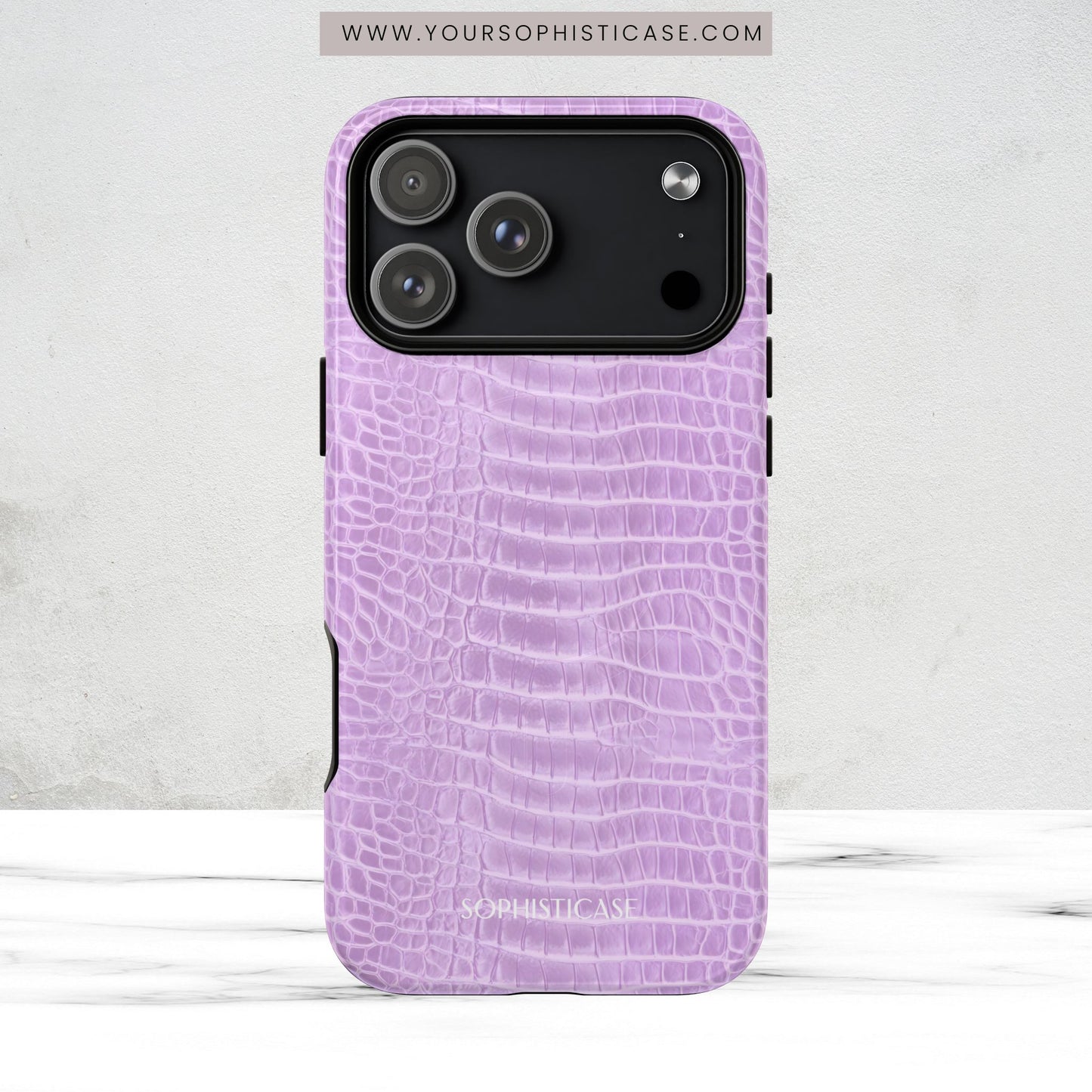 Luxe Leather in Purple - Magsafe Case