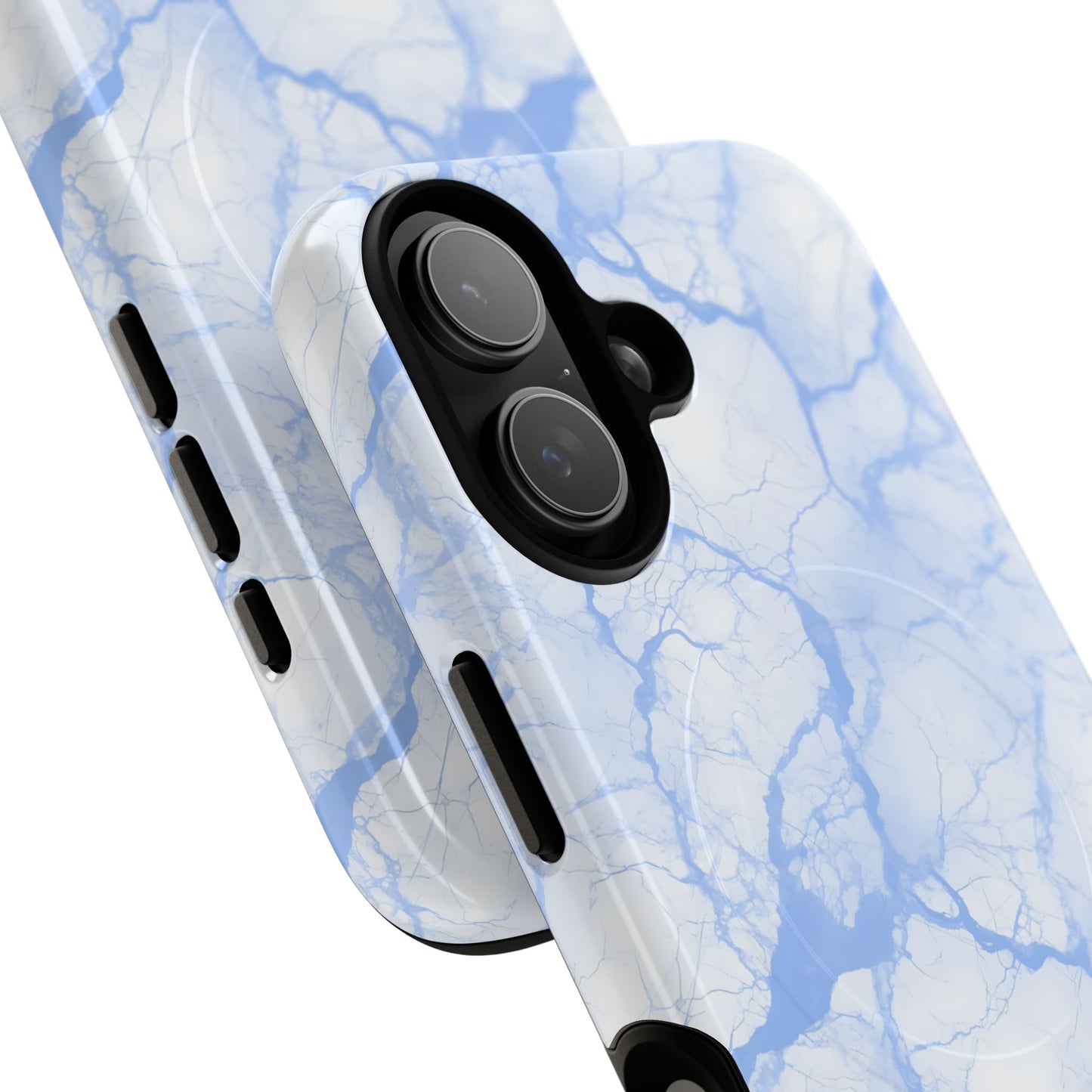 Marble Opulence in Blue - Magsafe Case