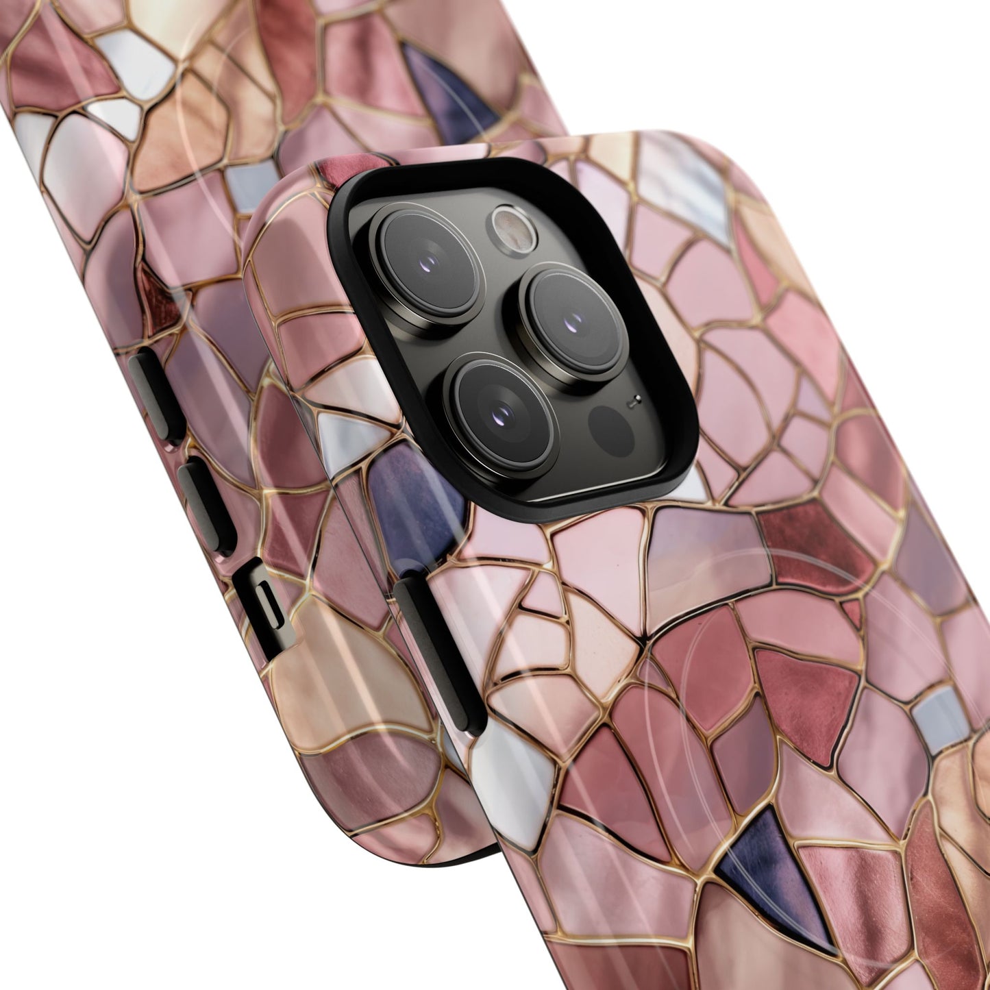 Rose' Runway in Pink Mosaic - Magsafe Case