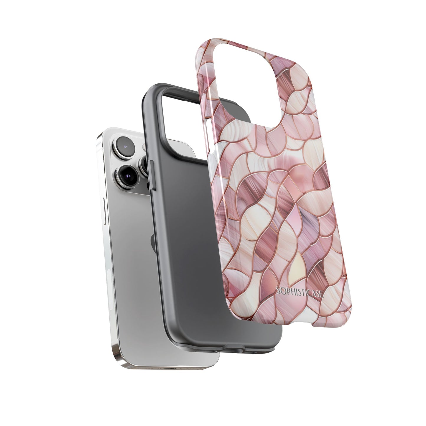 Rose' Runway in Sweet Mosaic - Tough Phone Case
