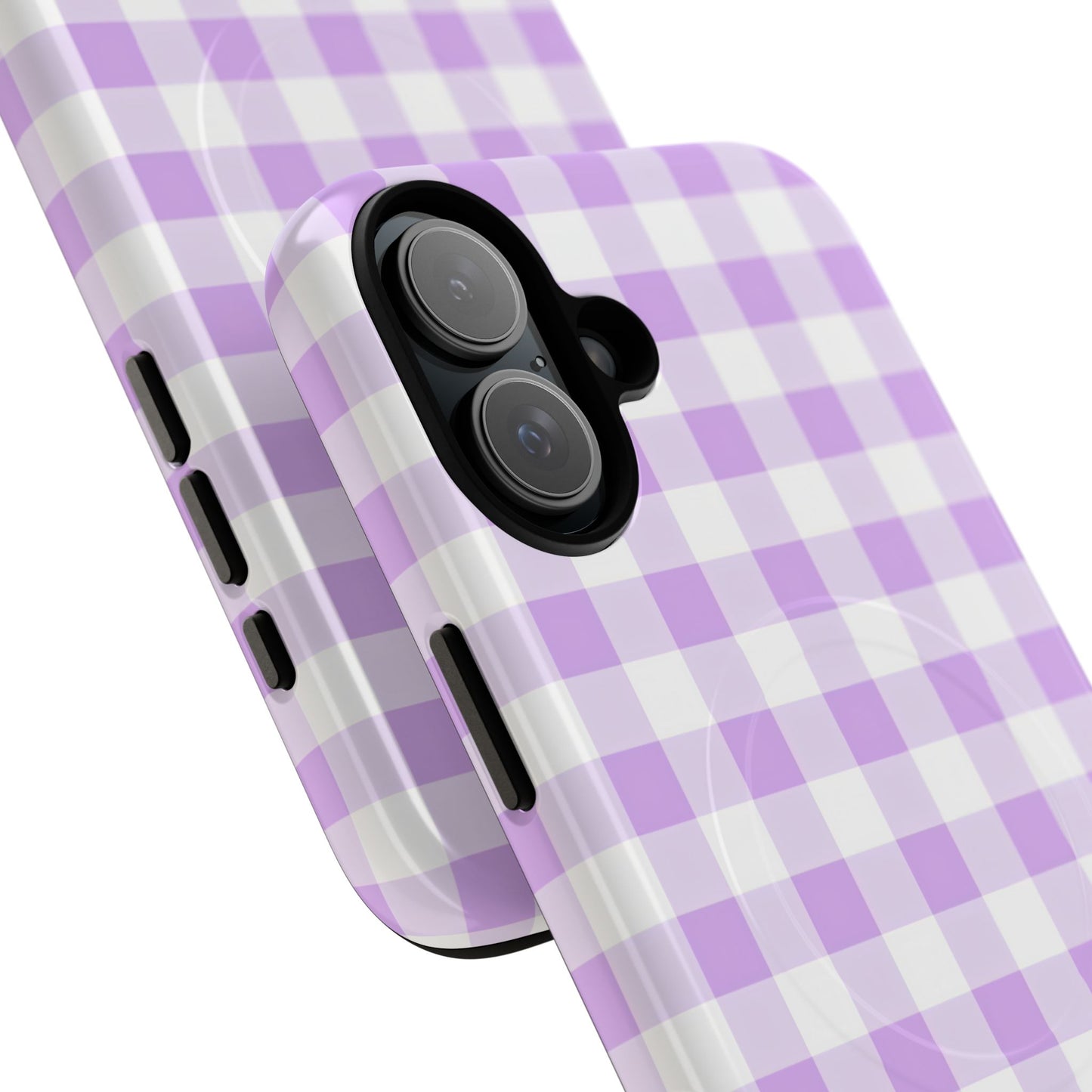 Gingham in Purple - Magsafe Case