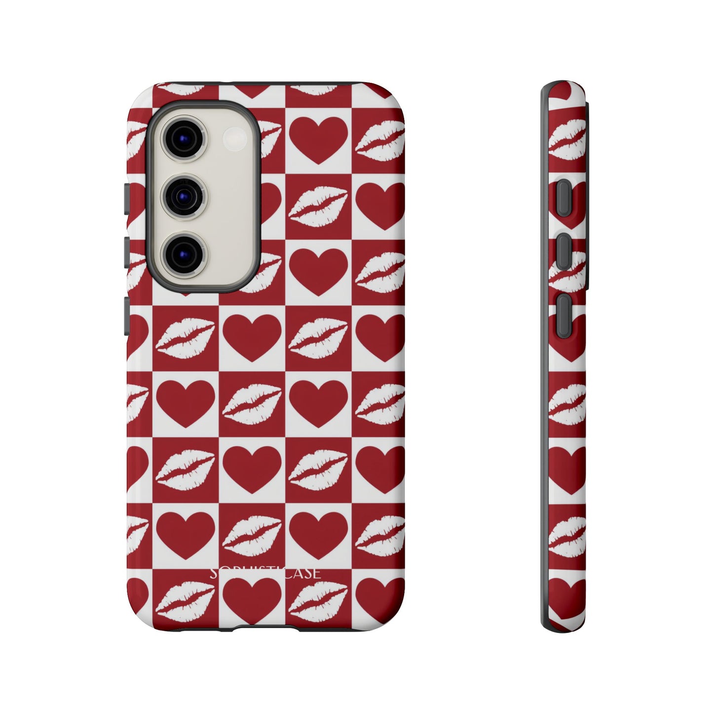 Belle Amie in Red - Samsung Galaxy Case