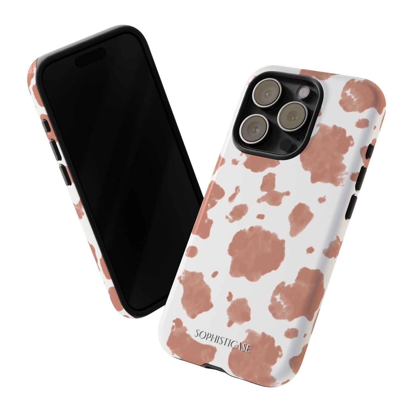 Holy Cow in Light Brown - iPhone Case