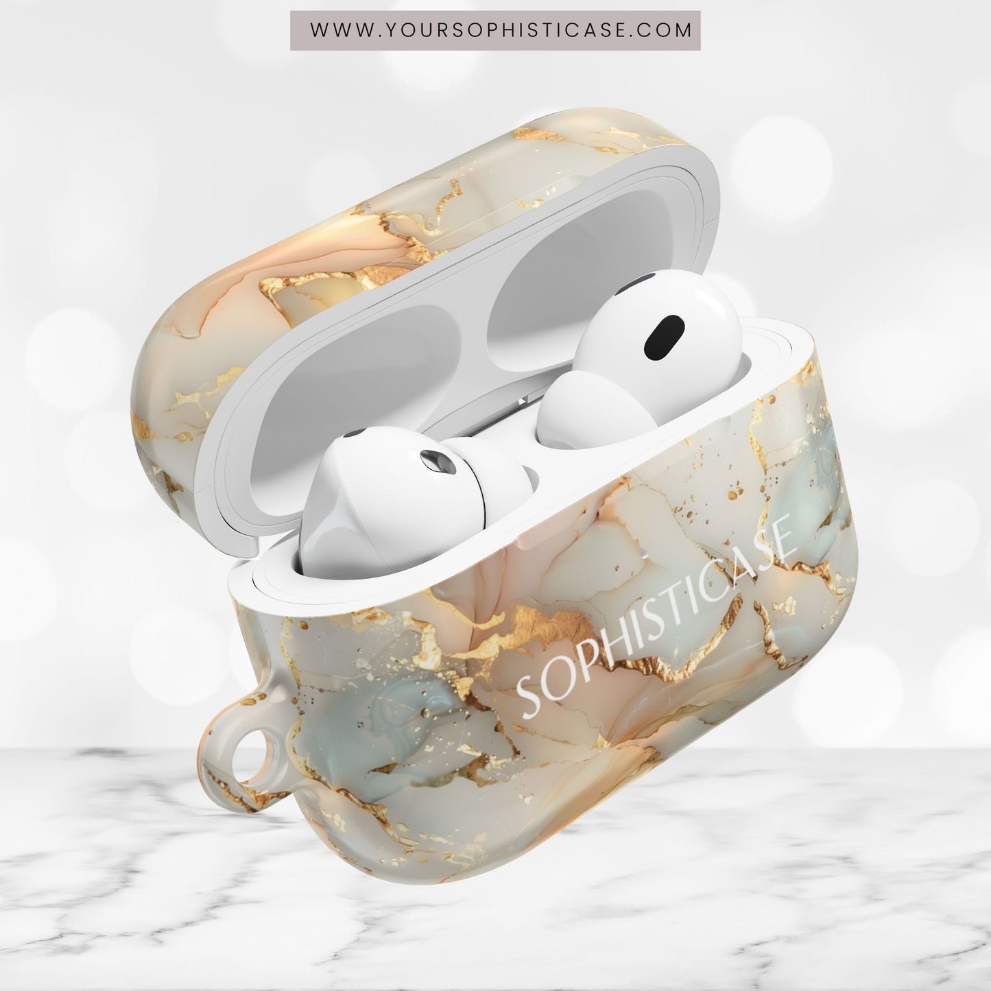 AirPod Cases - Gold Rush in Lunaria