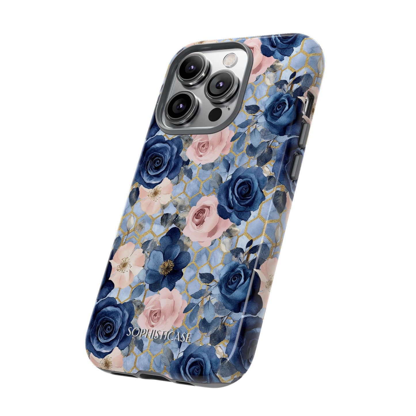 Royal Floral in Gilded Sky - Tough Phone Case