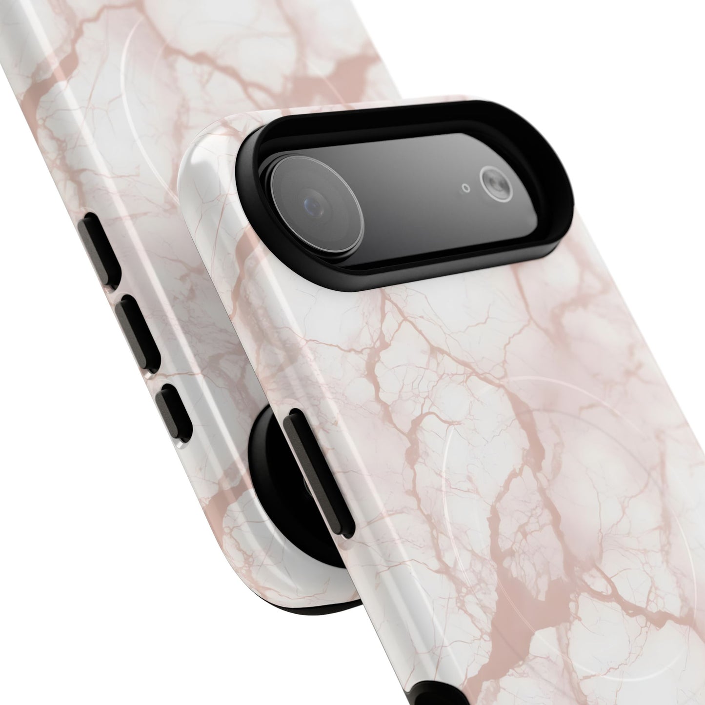 Marble Opulence in Neutral Beige - Magsafe Case