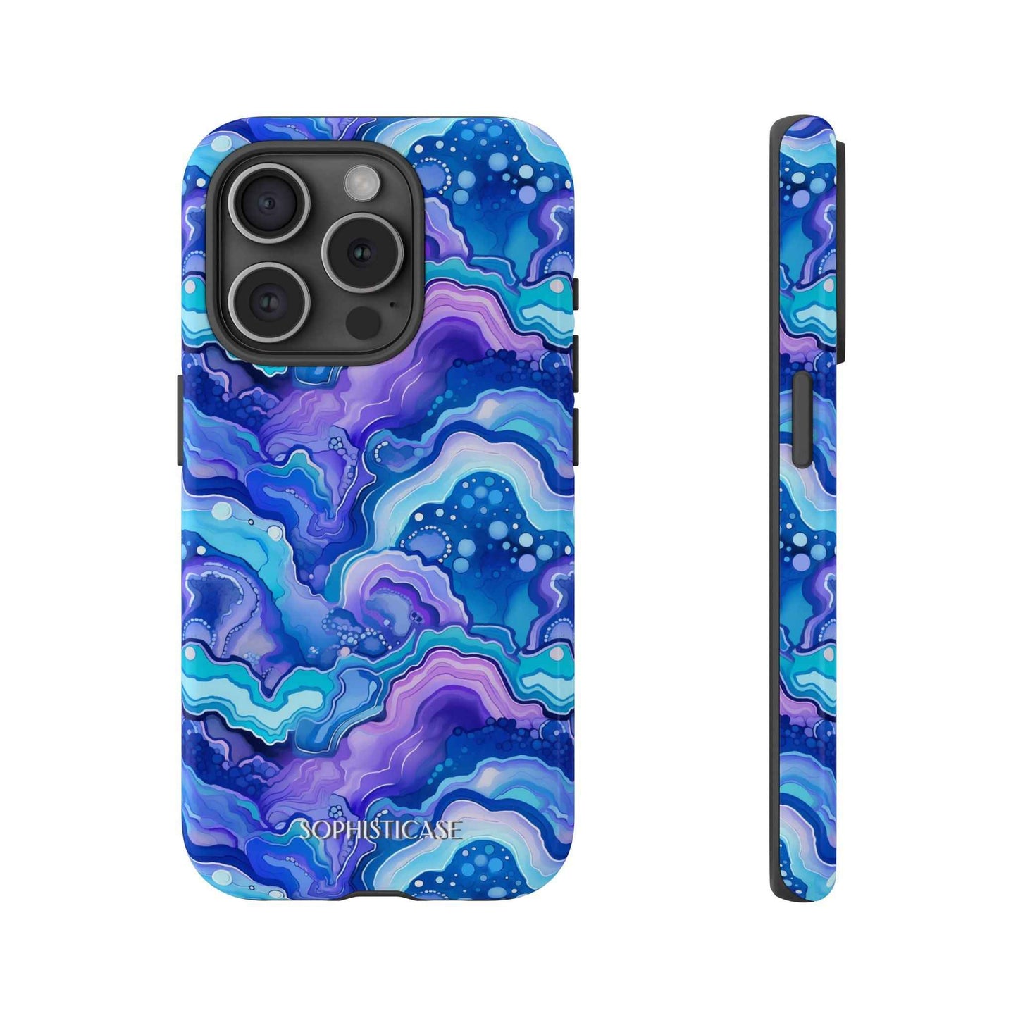 Nightstone in Lapis Wave - Tough Phone Case