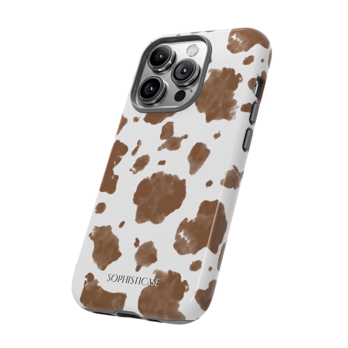 Holy Cow in Brown - iPhone Case