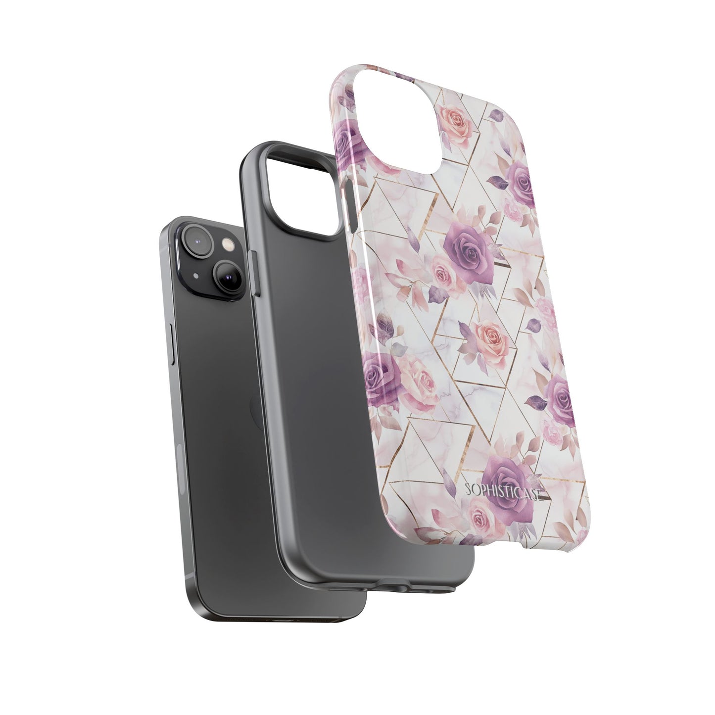 Royal Floral in Rose Royale - Tough Phone Case