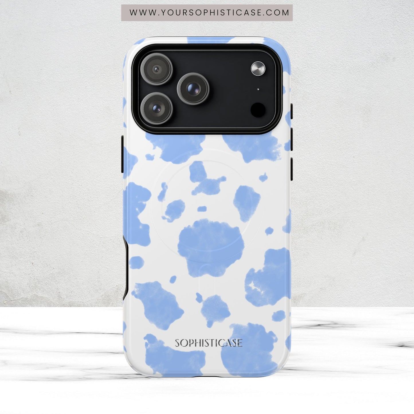 Holy Cow in Blue - Magsafe Case